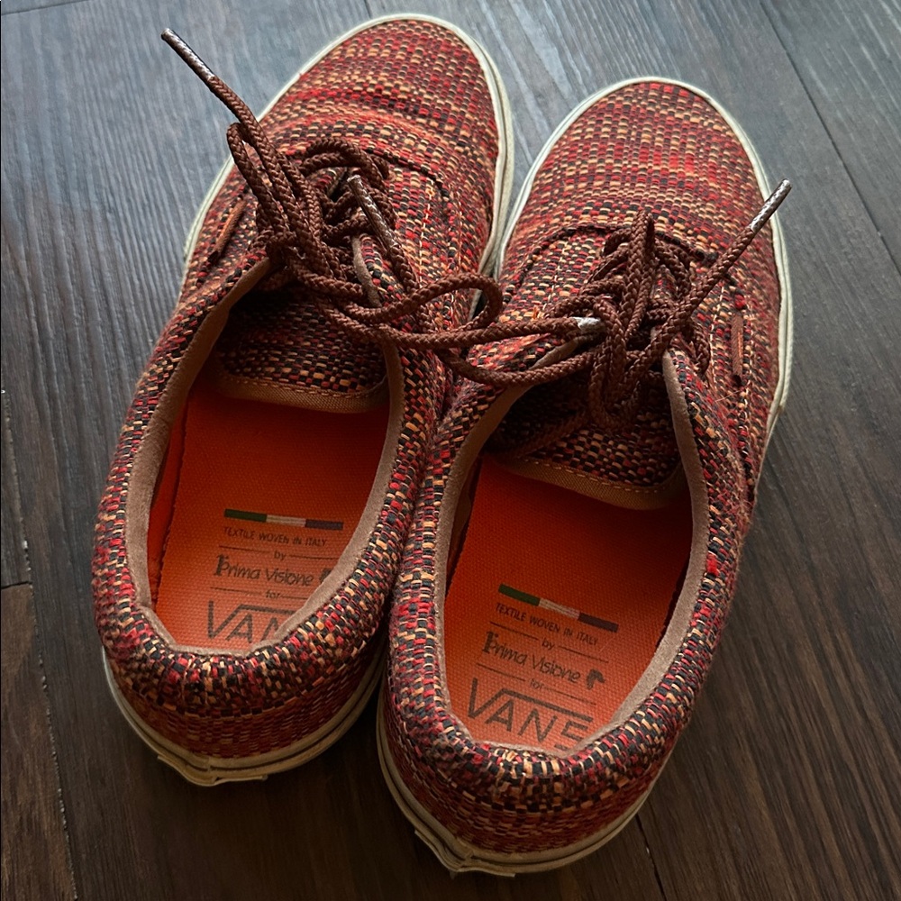 VANS X Prima Visione Textile woven in Italy, size 7.5 women - Picture 10 of 10